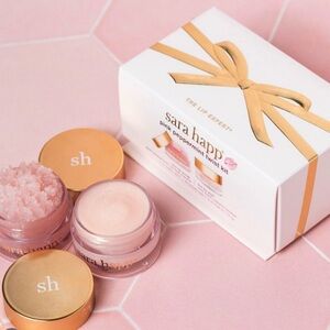 Sara Happ Pink Peppermint Twist Lip Exfoliating Kit